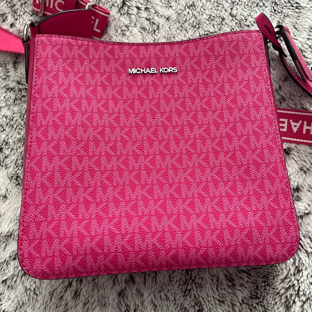 Michael Kors Fuchsia Crossbody Bag